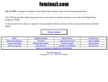 Tablet Screenshot of feminazi.com